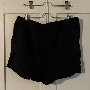 Universal Thread Goods Co. Black High Waisted Cotton Shorts